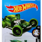 Hot Wheels 2017 - Collector # 248/365 - Fright Cars 4/5 - Fangula - Metalflake Green - OH5SP Rear Wheels - USA Card