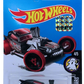 Hot Wheels 2017 - Collector # ---/365 - Fright Cars 4/5 - Treasure Hunts - Fangula - Matte Black / Circle Flame Logo on Sides - USA Card with Factory Set Sticker