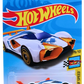 Hot Wheels 2018 - Collector # 253/365 - Legends of Speed 9/10 - New Models - Mach Speeder - White - International Card