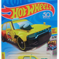 Hot Wheels 2018 - Collector # 226/365 - HW Metro 3/10 - Time Attaxi - Yellow / 'Time Attaxi' - USA 50th Card