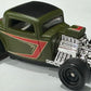Hot Wheels 2024 - Premium / Mix 5 / Boulevard # 112 - '32 Ford - Matte Olive Green - Metal/Metal & Real Riders - Walmart Exclusive
