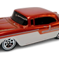 Hot Wheels 2006 - Classics Series 2 # 30/30 - 1955 Chevy - Spectraflame Red over White Enamel - 7 Spokes on White Walls - Metal/Metal - NEW Casting!
