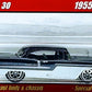 Hot Wheels 2006 - Classics Series 2 # 30/30 - 1955 Chevy - Spectraflame Black over White Enamel - 7 Spokes on White Walls - Metal/Metal - NEW Casting!
