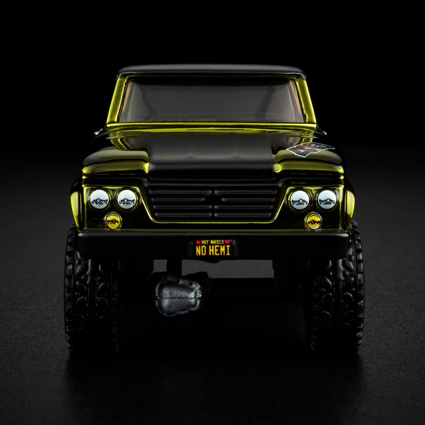 Hot Wheels 2024 - HWC/RLC Exclusive - 1964 Dodge Power Wagon - Spectraflame Olive - Metal/Metal - Real Riders - Opening Hood - Acrylic Display Case