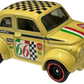 Hot Wheels 2024 - Collector # 117/250 - Compact Kings 05/05 - '605 Fiat 500D Modificado - Metallic Light Yellow - '66' - USA Card