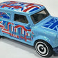 Hot Wheels 2025 - Collector # 169/250 - HW Art Cars 10/10 - '67 Austin Mini Van - Pearl Sky Blue / 'A' on Roof - USA Card