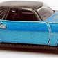 Hot Wheels 2006 - Collector # 061/223 - MOPAR Madness 1/5 - 1970 Plymouth Barracuda - Metalflake Blue / Black Roof - 5 Spoke Wheels - USA Card