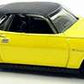 Hot Wheels 2006 - Collector # 061/223 - MOPAR Madness 1/5 - 1970 Plymouth Barracuda - Yellow / Black Roof - 5 Spoke Wheels - USA Card