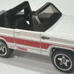 Hot Wheels 2025 - Collector # 115/250 - HW Dirt 5/10 - '75 Chevy Blazer Custom - White & Red - Baja 5 Wheels - USA Card
