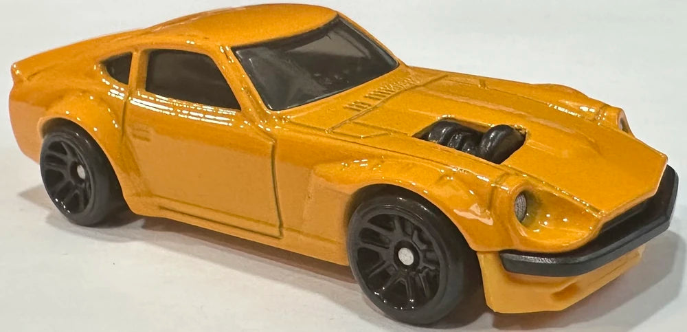 Hot Wheels 2025 - Theme / Silver Series / Fast & Furious: Racing Course Series 3/5 - Datsun 240Z Custom - Light Orange - MM5 Wheels - Walmart Exclusive - Fast & Furious Blister Card