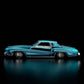 Hot Wheels 2024 - HWC/RLC Exclusive - 1975 Chevrolet Monte Carlo (Lowrider) - Spectraflame Teal - Metal/Metal - Real Riders - Adjustable/Posable Suspension - Acrylic Display Case