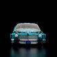 Hot Wheels 2024 - HWC/RLC Exclusive - 1975 Chevrolet Monte Carlo (Lowrider) - Spectraflame Teal - Metal/Metal - Real Riders - Adjustable/Posable Suspension - Acrylic Display Case