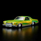 Hot Wheels 2023 - HWC/RLC Exclusive - 1975 Chevrolet Monte Carlo (Lowrider) - Spectraflame Antifreeze - Metal/Metal - Real Riders - Adjustable/Posable Suspension - Acrylic Display Case