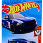 Hot Wheels 2019 - Collector # 158/250 - Muscle Mania 10/10 - '11 Dodge Charger R/T - Blue with White Stripes - USA Card