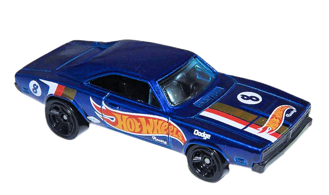 Hot Wheels 2019 Collector 243 250 HW Race Team 6 10 69 Dodge Charger Blue USA