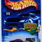 Hot Wheels 2003 - Collector # 019/220 - First Editions 7/42 - ¼ Mile Coupe - Metalflake Purple - 5 Spoke Wheels- USA 'Race & Win' Card