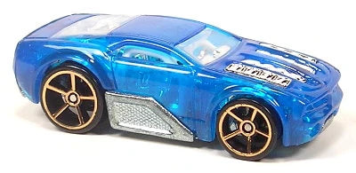 Hot Wheels 2005 - Collector # 055/183 - First Editions / X-Raycers 5/10 - Horseplay - Transparent Blue - Faster Than Ever - USA '06 FTE Card