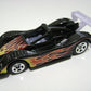 Hot Wheels 2006 - Collector # 195/223 - Ferrari 333 SP - Black / Flames - USA Card - MPN J8025