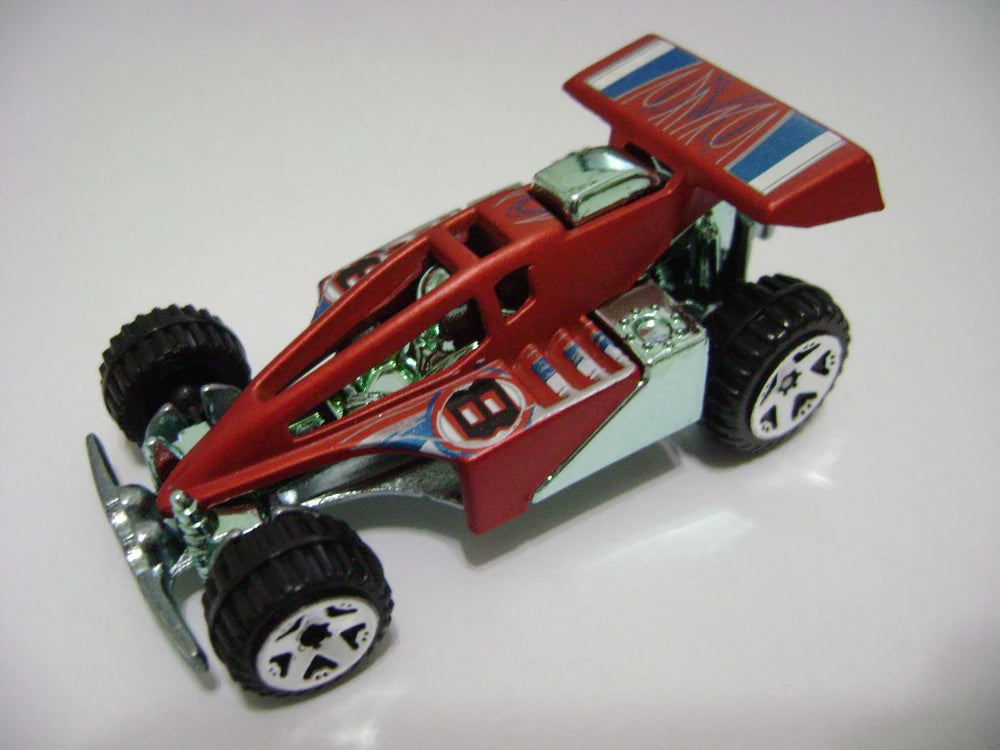 Hot Wheels 2006 - Collector # 196/223 - Shock Factor - Satin Orange - OR5 Wheels - USA Card - MPN J8027