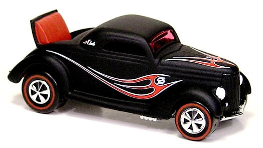 Hot Wheels 2007 - HWC / RLC Rewards Priority Cars 1/4 - '36 Ford Coupe - Black - Neo-Classic Wheels - Metal/Metal - Special Scenic Cards - Limited to 4,768 - Kar Keeper