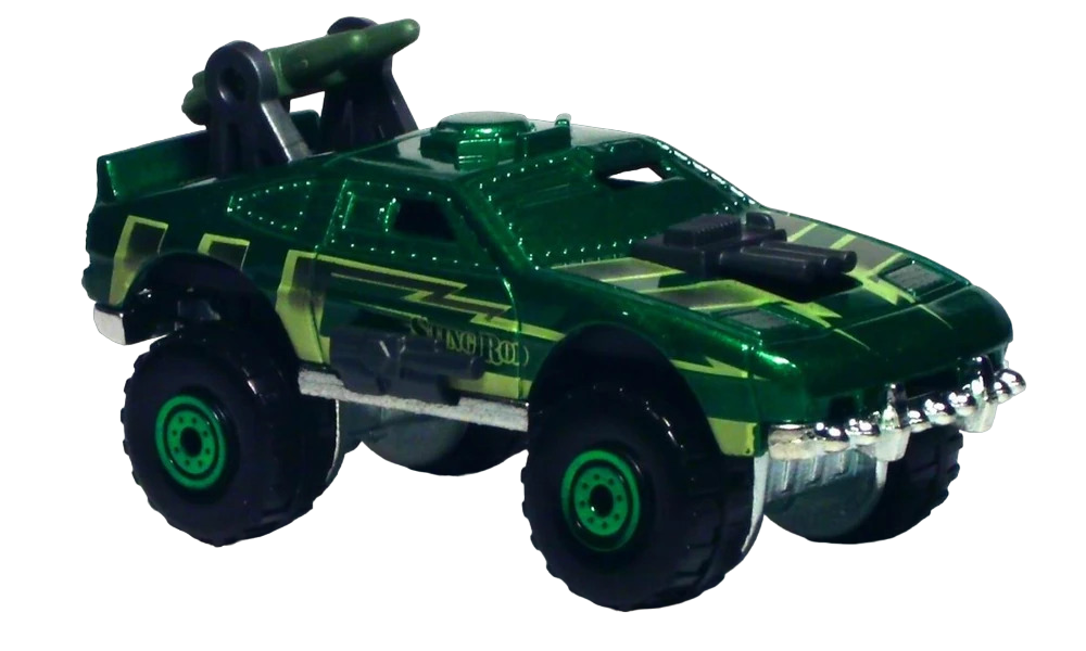 Hot Wheels 2012 - The Hot Ones - Sting Rod - Metallic Green - Metal/Metal - Lightning Fast Metal Racers