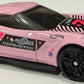 Hot Wheels 2026 - Collector # 113/250 - Nightspeed 9/10 - Corvette C7 Z06 - Pink / #7 - Black PR5 Wheels - USA '2026' Card