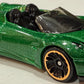 Hot Wheels 2026 - Collector # 101/250 - Exoticars 7/10 - '17 Pagani Huayra Roadster - Metalflake Green - CBJ5 Wheels - USA '2026' Card