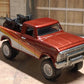 Hot Wheels 2022 - Premium / Diorama 4 Vehicle Set - Classic Trucks - Horizon Hauler, 1978 Dodge Li'l Red Express Truck, Custom '62 Chevy Pickup & Texas Drive 'Em - Metal/Metal & Real Riders
