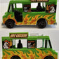 Hot Wheels 2023 - Collector # 031/250 - Sweet Rides 3/5 - Quick Bite - Green / Flames & 'Hot Chicken' - USA
