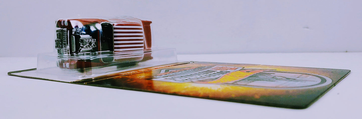 Hot Wheels 2017 - 17th Annual Collectors Nationals / Pittsburgh, PA / April 5-9, 2018 - Commemorate Car 2/4 - '55 Chevy Bel Air Gasser - Dark Red 'Wicked Gasser' - Metal/Metal & Real Riders - #2002/2800 - Kar Keeper