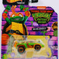 Hot Wheels 2023 - Character Cars - Nickelodeon / TMNT: Turtles Mutant Mayhem - Michelangello - Green