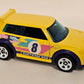 Hot Wheels 2024 - Theme / Easter / Spring 3/5 - Mini Cooper S Challenge - Yellow - White 5 Spoke Wheels - Spring Card