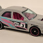 Hot Wheels 2024 - Theme / Easter / Spring 4/5 - Subaru Impreza WRX - Gray - PR5 Wheels - Spring Card