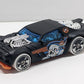 Hot Wheels 2025 - Theme / Happy Halloween Series 4/5 - Night Shifter - Matte Black - Skull Wheels - Grocery Store's Exclusive - Special Halloween Blister Card