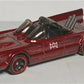 Hot Wheels 2025 - Collector # 103/250 - Batman 3/5 - TV Series Batmobile - Dark Red - USA 'DC - Batman' Card