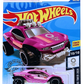 Hot Wheels 2020 - Collector # 205/250 - Olympic Games Tokyo 2020 10/10 - Treasure Hunts - Dune Daddy - Metalflake Pink / Circle Flame Logo on Top Rear - International Card