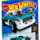 Hot Wheels 2021 - Collector # 001/250 - HW Dream Garage 2/5 - New Models - Legends Tour Winner - The Nash - Turquoise & White - Blue SK5SP Wheels - USA 'Legends Tour' Card