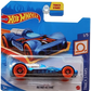 Hot Wheels 2021 - Collector # 029/250 - Track Stars 1/5 - Retro-Active - Blue - Intermational Short Card