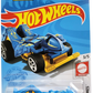 Hot Wheels 2021 - Collector # 046/250 - Mattel Games 3/5 - Zombot - Blue / Rock'em Sock'em Robots - USA Card