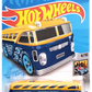 Hot Wheels 2021 - Collector # 055/250 - HW Metro 4/10 - Surfin' School Bus - Pearl Yellow over Dark Blue Metalflake - USA Card