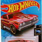 Hot Wheels 2021 - Collector # 077/250 - X-Raycers 1/5 - '69 Chevelle - Transparent Red - International Card