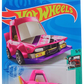 Hot Wheels 2021 - Collector # 084/250 - Tooned' 5/5 - Manga Tuner - Pink Metalflake - USA Card