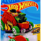 Hot Wheels 2021 - Collector # 108/250 - Fast Foodie 4/5 - New Models - Car-de-Asada (Taco) - Red Shell / Purple Base / Green Tires on White 5 Spokes - International Card