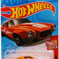 Hot Wheels 2021 - Collector # 179/250 - Then And Now 8/10 - `70 Chevy Camaro RS - Orange - International Card