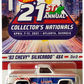 Hot Wheels 2021 - 21st Annual Collector's Nationals - '83 Chevy Silverado 4X4 - White - Metal/Metal & Real Riders - Limited to 5,500 - Kar Keeper