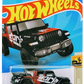Hot Wheels 2022 - Collector # 026/250 - Baja Blazers 4/10 - '20 Jeep Gladiator - Black / Borla - USA Card