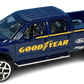Hot Wheels 2022 - Collector # 029/250 - HW Metro 3/10 - 2009 Ford F-150 - Dark Blue / Goodyear - USA Card