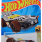 Hot Wheels 2022 - Collector # 051/250 - Baja Blazers 5/10 - Blade Raider - Silver Metalflake - USA Card