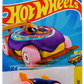 Hot Wheels 2022 - Collector # 061/250 - Fast Foodie 3/5 - New Models - Sweet Driver - Purple & Orange - USA Card