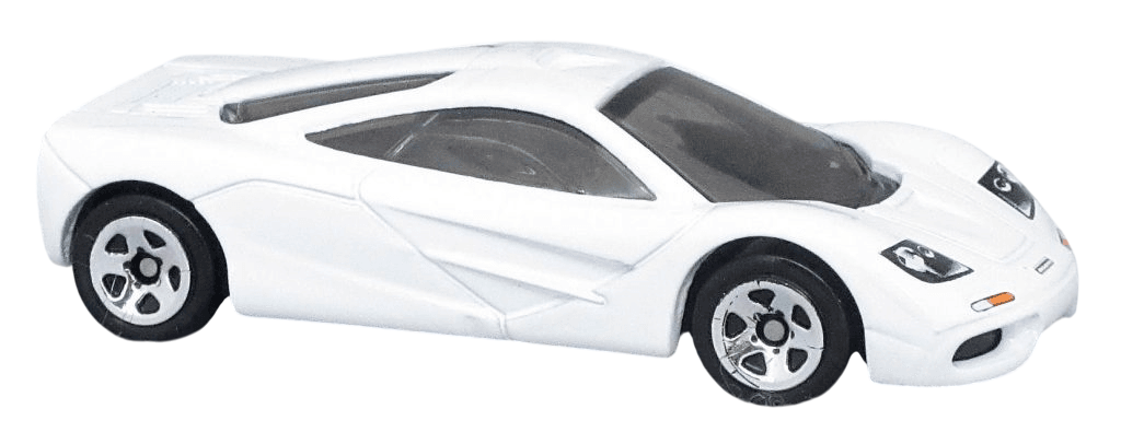 Hot Wheels 2022 - Collector # 107/250 - Factory Fresh 4/10 - McLaren F1 - White - Best Buy Exclusive - USA Card
